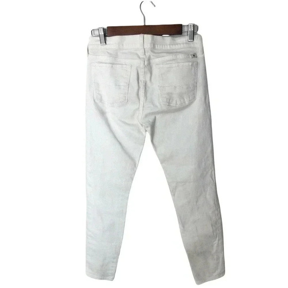 Lucky Brand Jeans 4/27 Womens Charlie Skinny Denim White Nordstrom - Picture 2 of 7